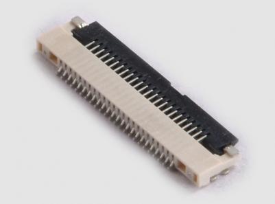 0.5mm ZIF SMT H1.2mm bottom contacts FPC/FFC connector